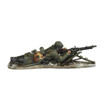 Image of German Winter MG34 Machine Gunner--single figure