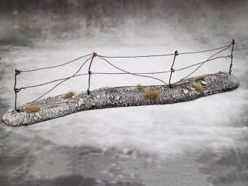 Barbed Wire Section (Winter)--approximately 20cm in length--AWAITING RESTOCK. Barbed Wire Section (Winter)--approximately 20cm in length--AWAITING RESTOCK. #44233