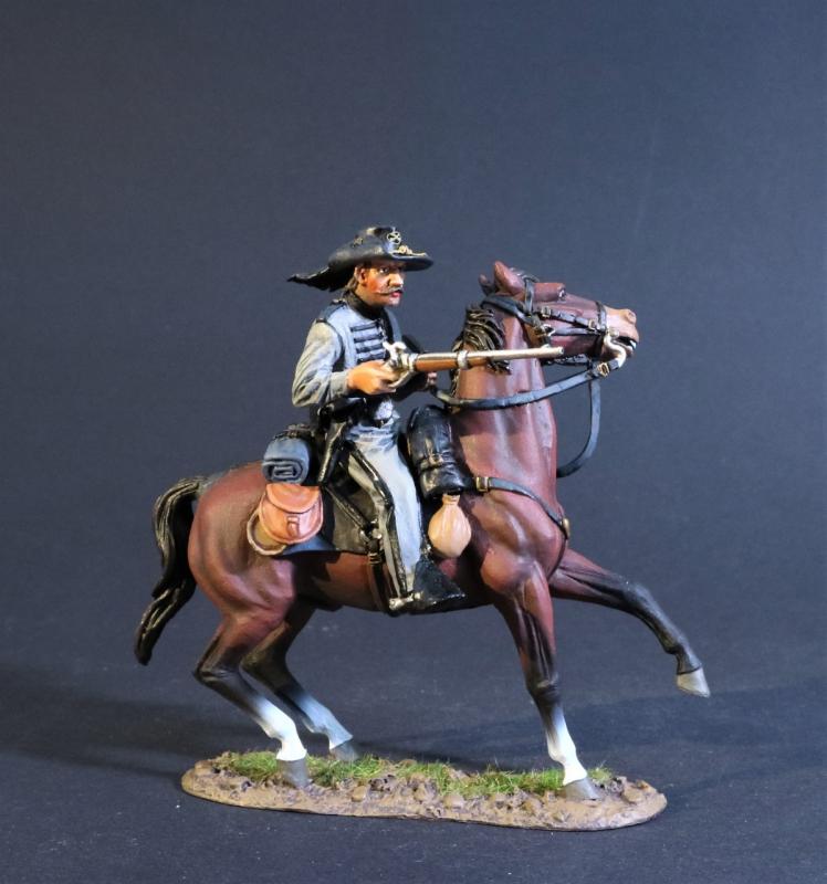 Cavalry Trooper #4, 1st Virginia Cavalry Regiment, The First Battle of Manassas, 1861, ACW--single Mounted Figure #1