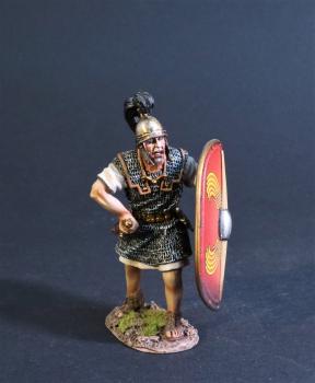 Image of Legionnaire (red shield), The Roman Army of the Late Republic, Armies and Enemies of Ancient Rome--single figure