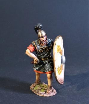 Image of Legionnaire (white shield), The Roman Army of the Late Republic, Armies and Enemies of Ancient Rome--single figure