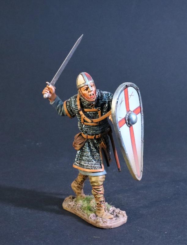 Crusader Swordman (sword above head), The Crusaders--single figure #1
