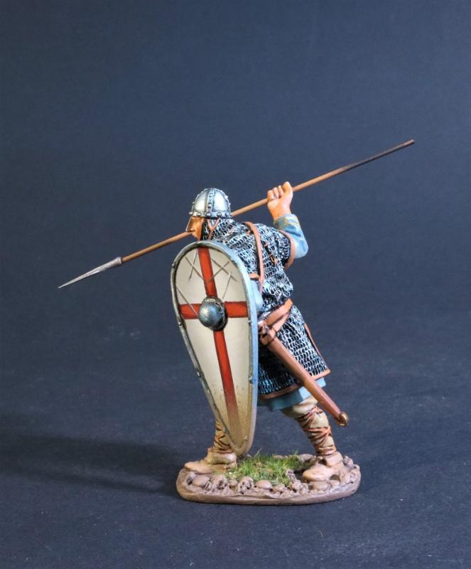 Crusader Spearman (thrusting overhand), The Crusaders--single figure and spear #1
