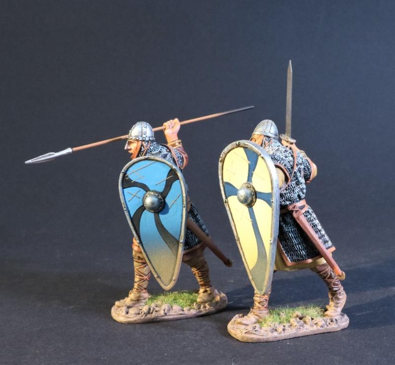 Norman Swordsman and Spearman (2429A), The Norman Army, The Age of