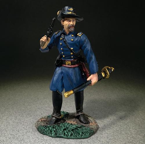 Federal Officer Standing with Pistol--single figure #1