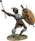 Zulu Casualty Falling Back--single figure Zulu Casualty Falling Back--single figure #44349