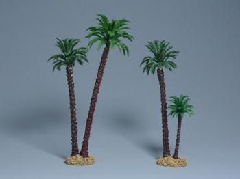 Coconut Palms--plastic with metal base (tallest is 4 in. tall) Coconut Palms--plastic with metal base (tallest is 4 in. tall) #44380