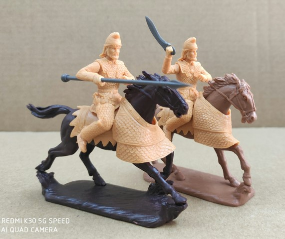 Cappadocian Cavalry (Heavy Cavalry)--five mounted figures #2
