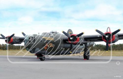 "B-24 Liberator of the Mighty 8th" Backdrop #1