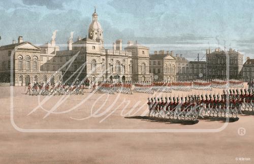 "Horse Guards Parade" Backdrop #1