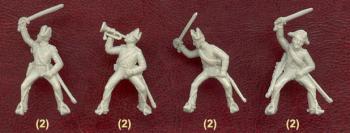 Italian Carabinieri, 1848--14 figures in 7 poses and 14 horses in 4 horse poses Italian Carabinieri, 1848--14 figures in 7 poses and 14 horses in 4 horse poses #44528