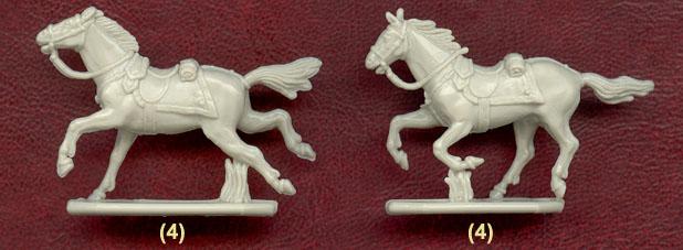 Italian Carabinieri, 1848--14 figures in 7 poses and 14 horses in 4 horse poses #3