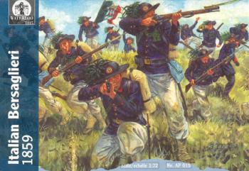 Italian Bersaglieri, 1859--48 figures in 12 poses Italian Bersaglieri, 1859--48 figures in 12 poses #11170