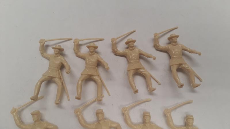 16 ACW Cavalry and Riders (Tan/Beige) #2
