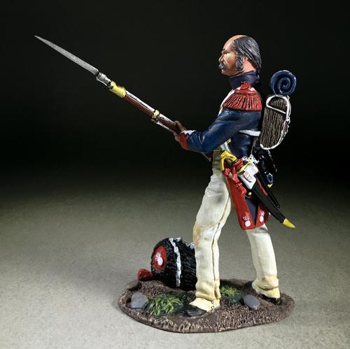 "Near Miss!" French Imperial Guard Standing Defending--single figure #2