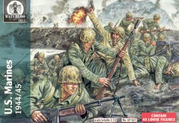 Image of WWII U.S. Marines Iwo Jima, 1944-45--43 figures in 15 poses