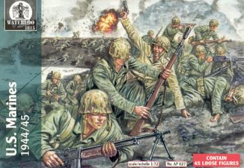 Image of WWII U.S. Marines Iwo Jima, 1944-45--43 figures in 15 poses--THREE IN STOCK.