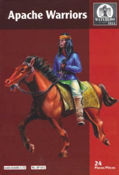 Apache Warriors--12 figures in 5 poses and 12 horses in 5 horse poses--THREE IN STOCK. Apache Warriors--12 figures in 5 poses and 12 horses in 5 horse poses--THREE IN STOCK. #29728