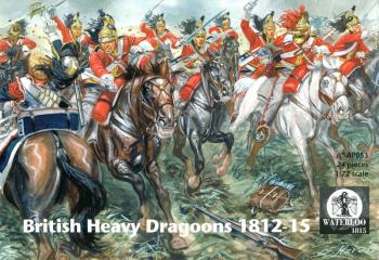 British Heavy Dragoons "Innskilling", 1812-1815--12 figures in 6 poses & 12 horses in 2 horse poses--ONE IN STOCK. British Heavy Dragoons "Innskilling", 1812-1815--12 figures in 6 poses & 12 horses in 2 horse poses--ONE IN STOCK. #44580