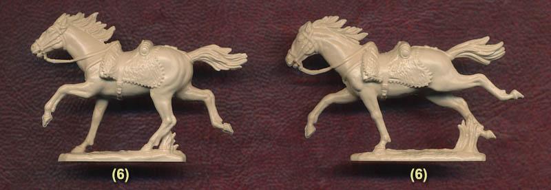 Napoleonic French Line Lancers, 1811-1815--18 figures in 6 poses & 18 horses in 3 horse poses #4