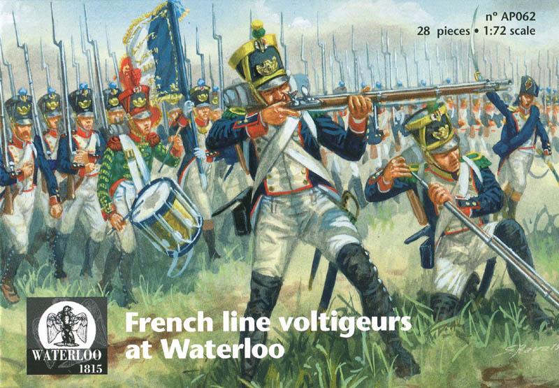 French Line Voltigeurs at Waterloo--28 figures in 6 poses #1