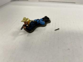 Lying U.S. Cavalryman Firing Carbine--single figure Lying U.S. Cavalryman Firing Carbine--single figure #44605