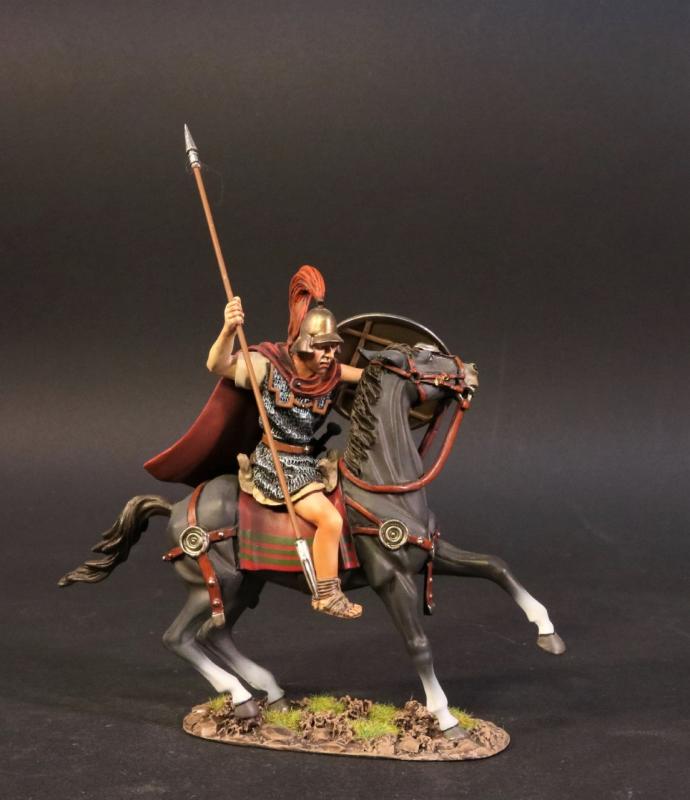 Rider auxiliary cavalry Rome 1st century AD 54 mm Tin Soldier 
