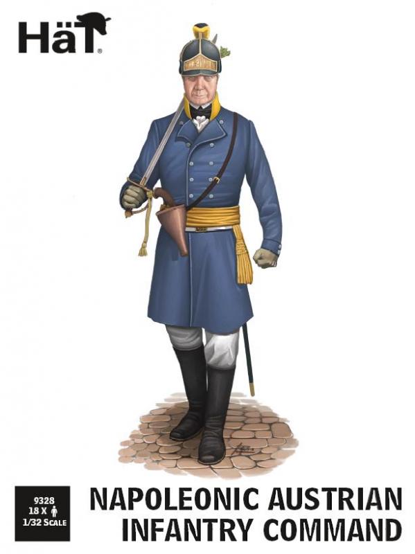 Napoleonic Austrian Infantry Command--18 figures #1