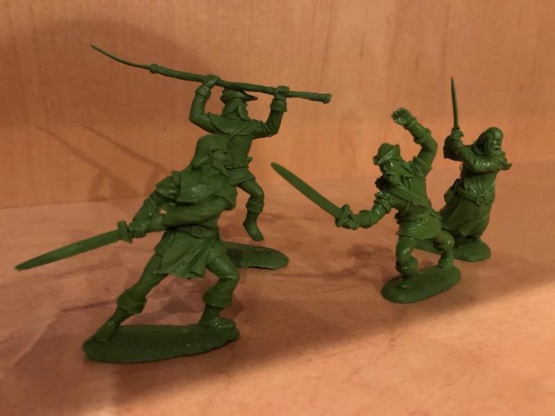 Robin Hood Character Figures--four figures #2