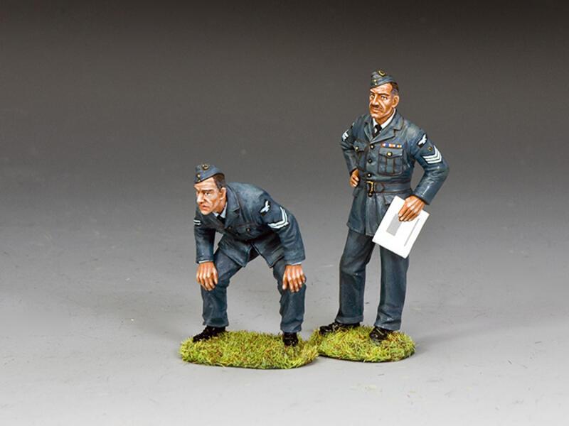 RAF NCO Inspectors--two WWII RAF figures #1