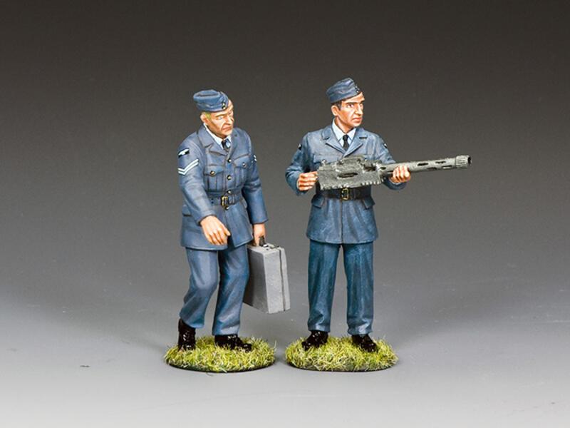 RAF Armourers Set--two WWII RAF figures #1