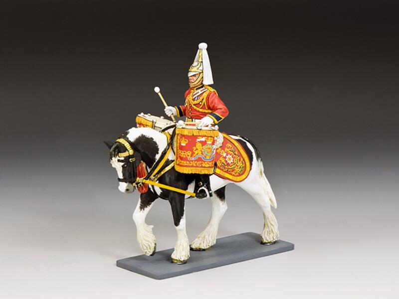 The Life Guards Drum Horse HECTOR--single mounted figure #1