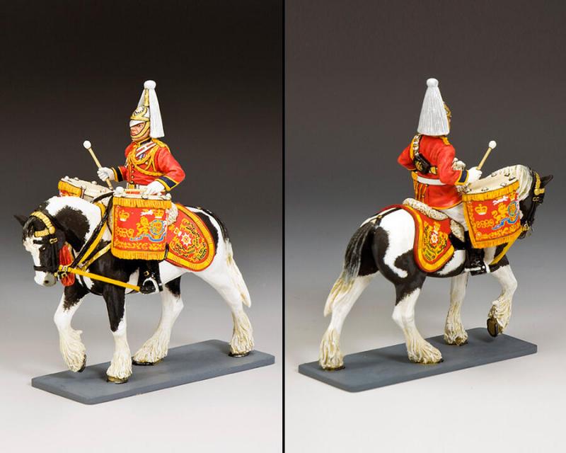 The Life Guards Drum Horse HECTOR--single mounted figure #2