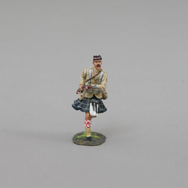 Charging Highlander Lance Corporal wearing Glengarrie--single figure--RETIRED--LAST TWO!! #2