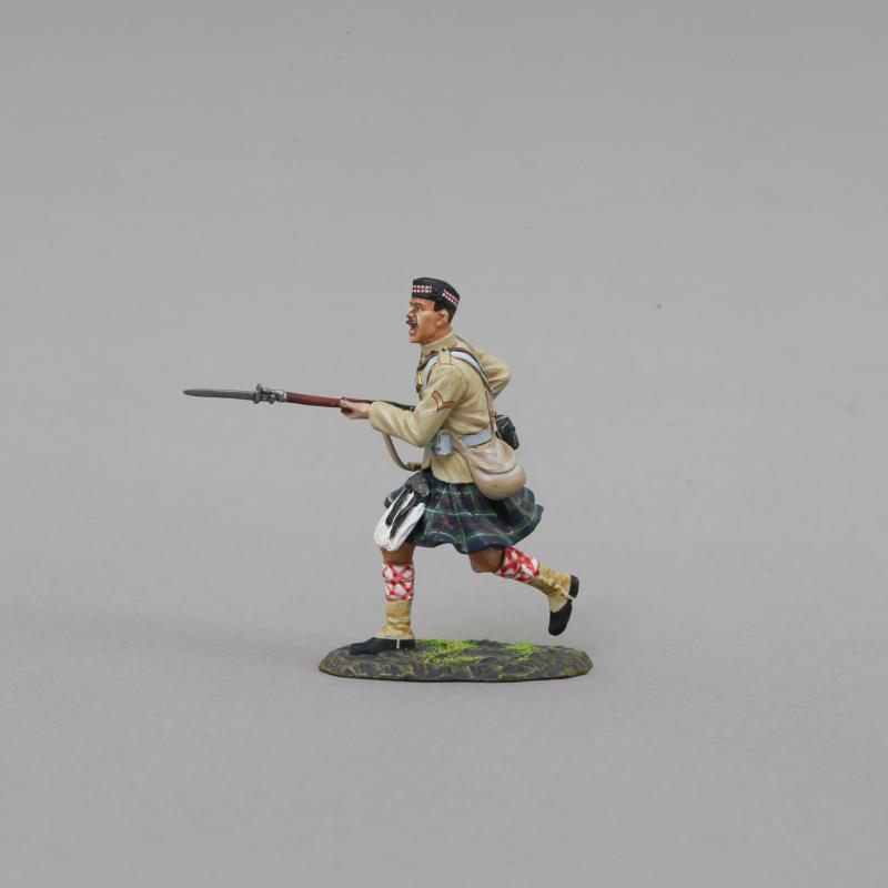 Charging Highlander Lance Corporal wearing Glengarrie--single figure--RETIRED--LAST TWO!! #3