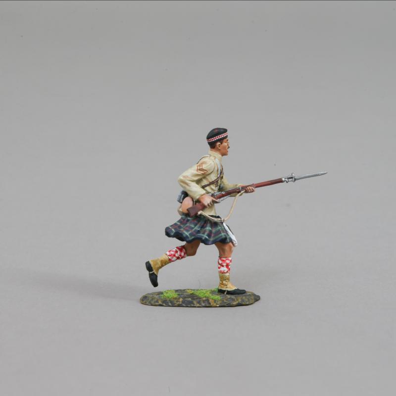 Charging Highlander Corporal wearing Glengarrie--single figure--RETIRED--LAST THREE!! #1