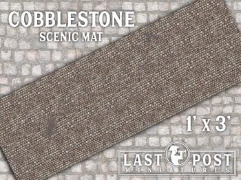 Cobblestone Scenic Mat (1'x3') -- AWAITING RESTOCK! PREORDER NOW! Cobblestone Scenic Mat (1'x3') -- AWAITING RESTOCK! PREORDER NOW! #45012