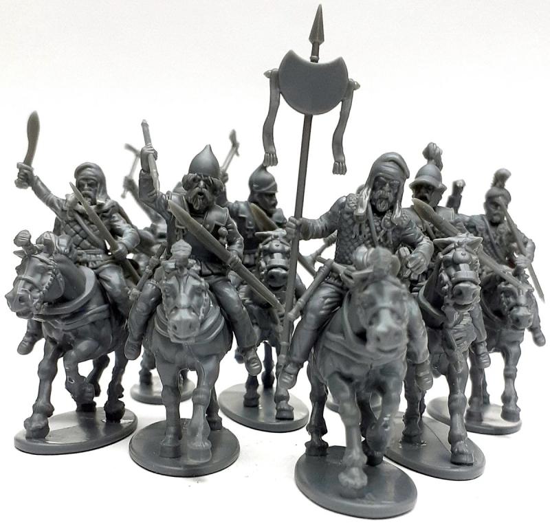 Persian Armoured Cavalry--12 Mounted Figures #2