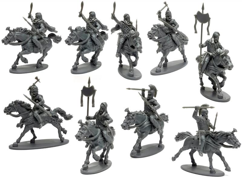 Persian Armoured Cavalry--12 Mounted Figures #6