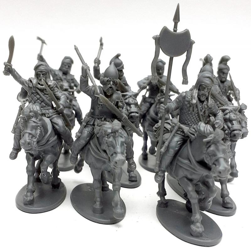 Persian Armoured Cavalry--12 Mounted Figures #8