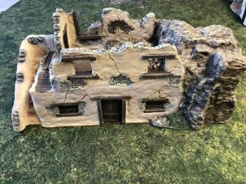 Fortress Building #1 (Desert Tan) 19" x 11" x 8.5"--single foam piece--AWAITING RESTOCK. Fortress Building #1 (Desert Tan) 19" x 11" x 8.5"--single foam piece--AWAITING RESTOCK. #44160