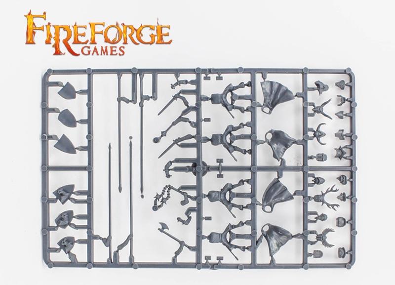 FireForge Albion's Knights--12 multi-part hard plastic mounted 28mm figures #2