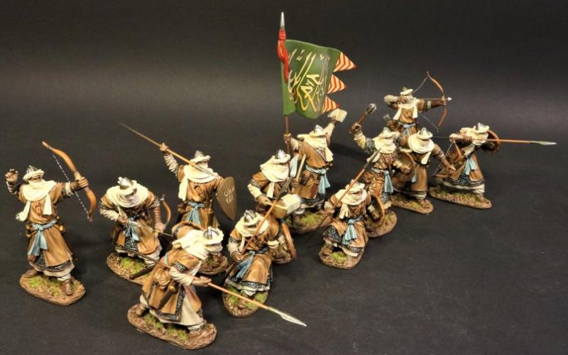 Almoravid Archers (brown clothes), The Almoravids, El Cid and the Reconquista, The Crusades--two figures #2