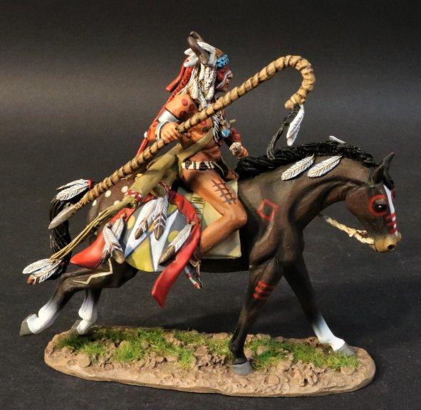 Blackfoot Warrior with Crook, The Blackfoot, The Fur Tradesingle