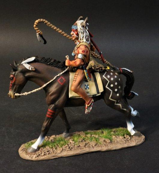 Blackfoot Warrior with Crook, The Blackfoot, The Fur Tradesingle