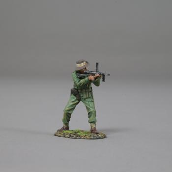 Image of Aussie Soldier Firing Owen Gun--single figure--RETIRED--LAST FOUR!!