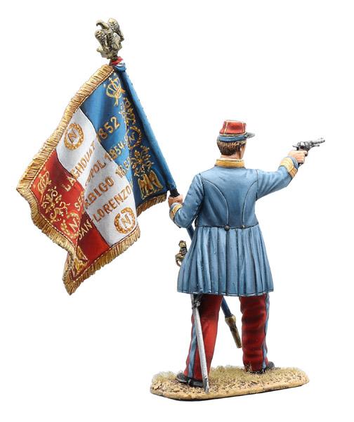 Algerian Tirailleur Regiment Standard Bearer--Single Figure #3