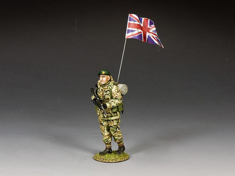The Flagbearer--British Red Beret Figure--single figure #1