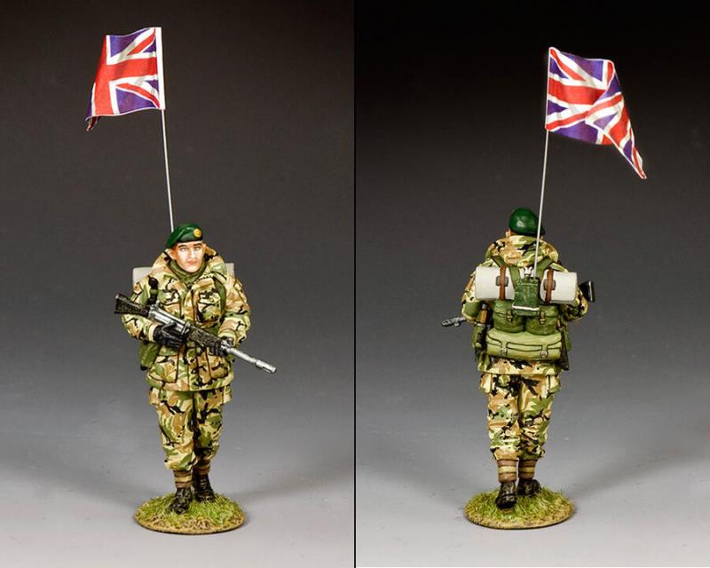 The Flagbearer--British Red Beret Figure--single figure #2
