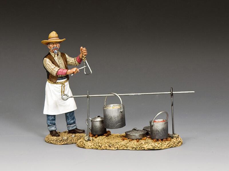 Cattle Drive Cookie--single figure with Dutch Oven #1